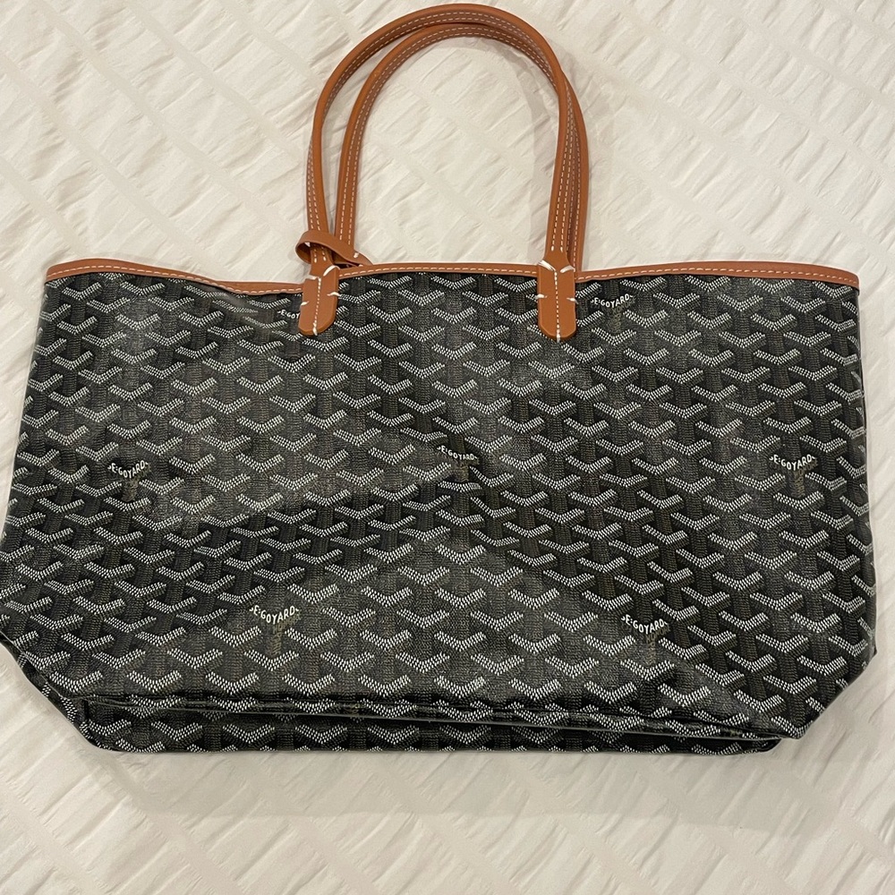 Stylish Black and Brown Tote Bag